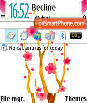 Blossom 03 tema screenshot