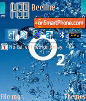 O2 tema screenshot