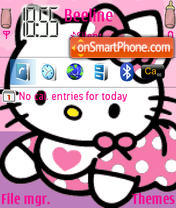 Kittybaby es el tema de pantalla