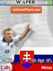 Скриншот темы Slovak Football