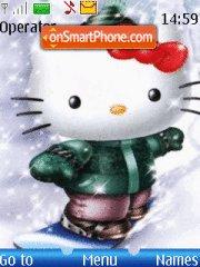 Hello Kitty tema screenshot