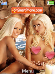 PlayBoy Girls tema screenshot