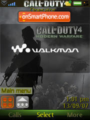 Call of Duty 4 tema screenshot