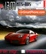 Ferrari1 theme screenshot