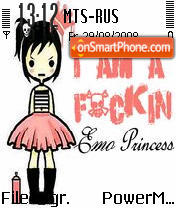 Emo-Princess tema screenshot