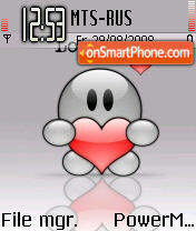 Love U es el tema de pantalla