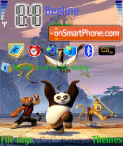 Kung-Fu Panda theme screenshot