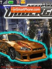 NFS Underground tema screenshot