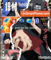 Itachi es el tema de pantalla