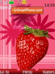 Strawberry theme screenshot