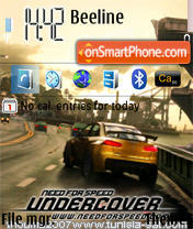 NFS undercover theme screenshot