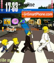 Simpsony tema screenshot