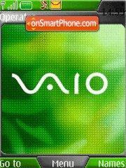 Green Vaio tema screenshot