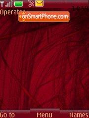 Скриншот темы Dark Red