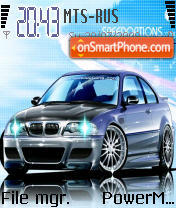 Skay Bmw tema screenshot