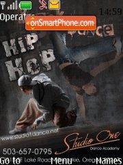 Hip Hop Dance theme screenshot