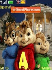 The Chipmunks theme screenshot