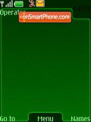 Dark Green tema screenshot