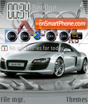 Audi R8 tema screenshot