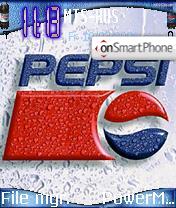 Pepsi es el tema de pantalla