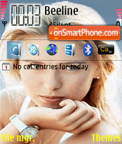 Maria Sharapova theme screenshot