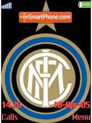 Inter Milan 2008 theme screenshot