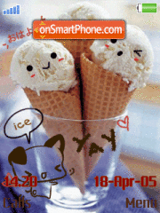Ice Cream Animated theme screenshot