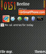 CarbonF1 theme screenshot