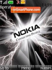 Black Nokia 01 tema screenshot
