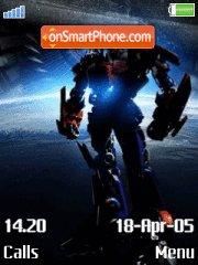 Capture d'écran Transformers 09 thème
