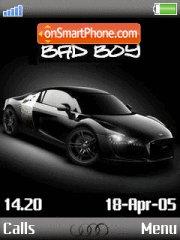 Bad Boy Audi R tema screenshot