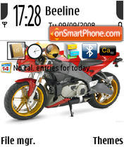 Sport Moto theme screenshot