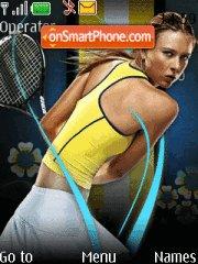 Maria Sharapova 03 tema screenshot