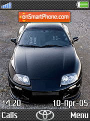 RU Toyota Supra es el tema de pantalla