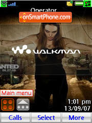 Angelina Jolie 08 Theme-Screenshot