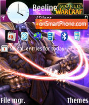 World of Warcraft Theme-Screenshot
