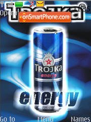 Скриншот темы Trojka energy
