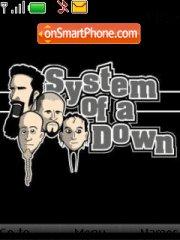 Capture d'écran System Of a Down 03 thème