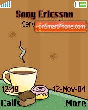 Coffee Break tema screenshot