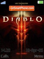 Diablo 3 01 theme screenshot