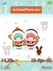 Snow Twin Stars tema screenshot