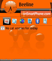 Walkman 07 theme screenshot