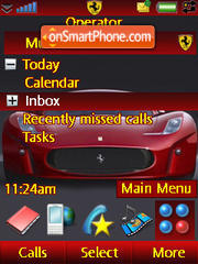 Ferrari 618 tema screenshot