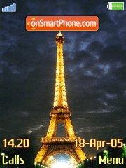 Capture d'écran Eiffel Tower 03 thème
