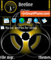 Biohazard 02 Theme-Screenshot