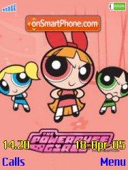 Power Puff Girls tema screenshot