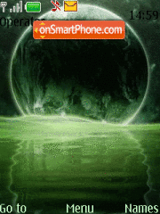 Capture d'écran Green Earth Animated thème