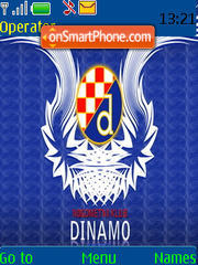Dinamo Zagreb theme screenshot