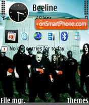 Slipknot In New Mask tema screenshot