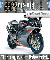 Aprilia srv1000 theme screenshot